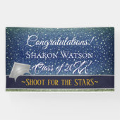 スターライトスカイデニムブルー卒業パーティー 横断幕 (横)