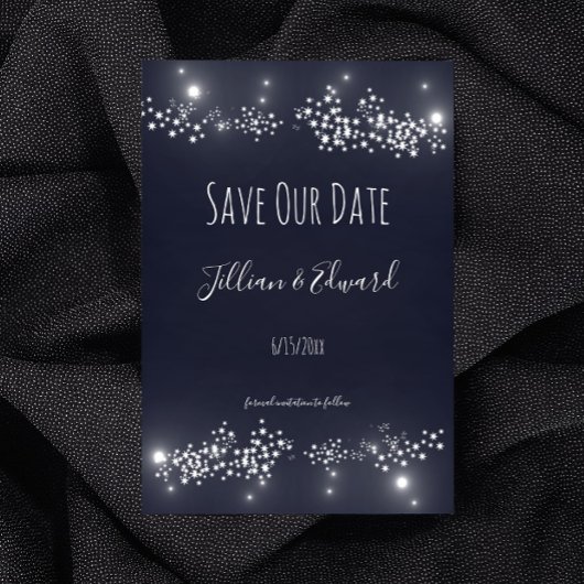 スターライトセーブ・ザ・デート案内 案内状