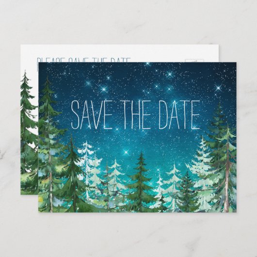 スターライトナイト結婚フォレ救スのポストカード 案内ポストカード (正面/裏面)