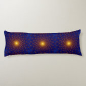 スターライトパターンミッドナイトブルー抱き枕 ボディピロー (裏面)