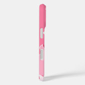 スターライトピンクの炎 – 美的Y2K Case-Mate iPhoneケース (裏面 / 右)