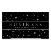 スターライトブラック マグネット名刺 (正面)
