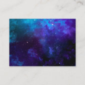 スターライトブルー結婚スカイ エンクロージャーカード (裏面)