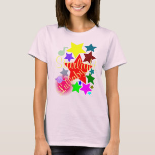スターライトラカラフルラビーネオンピンク Tシャツ