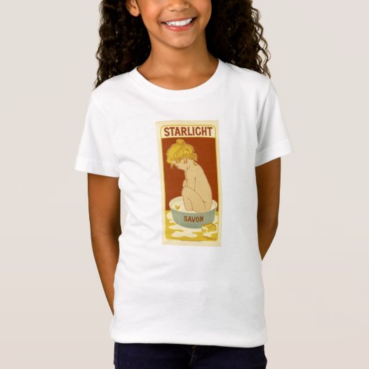 スターライトヴィンテージ石鹸Ad Tシャツ (正面)