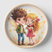 スターライト妖精の壁時計 壁時計 (正面)