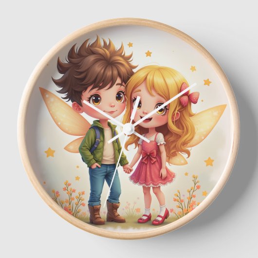 スターライト妖精の壁時計 壁時計 (正面)