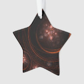 スターライト抽象芸術アートアクリルスター オーナメント (正面)