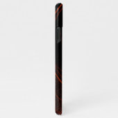 スターライト抽象芸術アート光沢 iPhoneケース (右側)