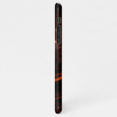 スターライト抽象芸術アート光沢 iPhoneケース (左側)