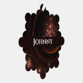 スターライト抽象芸術アート オーナメントカード (右)