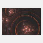 スターライト抽象芸術アート ラッピングペーパーシート (正面2)