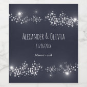 スターライト結婚のワインラベル ワインラベル (シングルラベル)