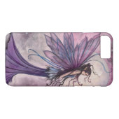 スターライト・アメジスト・フェアリー・ミスティカル・ファンタジーアート Case-Mate iPhoneケース (裏面(横))