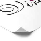 スターライト《星座》乙女座プリント ポスター (角)