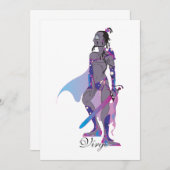 スターライト《星座》乙女座(オス)招待状 招待状 (正面/裏面)