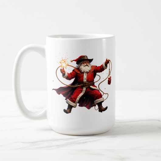 スターラッソカウボーイサンタ コーヒーマグカップ (左)