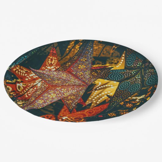 スターランタン ペーパープレート (アングル)