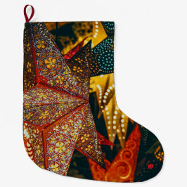 スターランタン ラージクリスマスストッキング