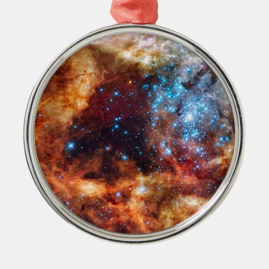 スターラーナーサリーR136タランチュラ星雲NASA写真 メタルオーナメント (正面)