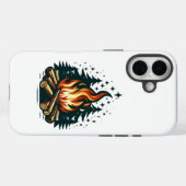 「スターリモダンー・ナイトのキャンプファイア・アート Case-Mate iPhoneケース (裏面 (横))