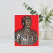 スターリンのバスト ポストカード (スタンド正面)