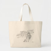 スターリングキャッスルスコットトートバッグ ラージトートバッグ (正面)