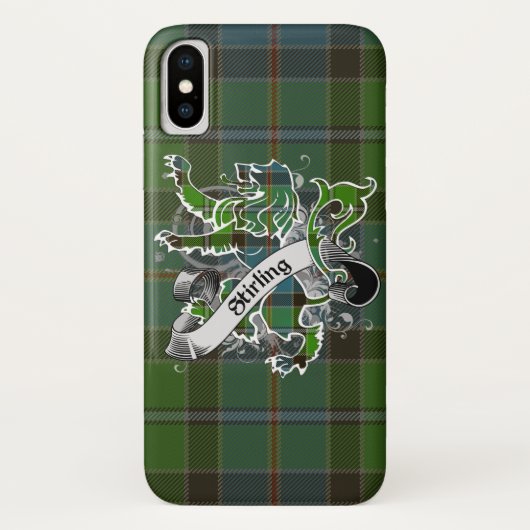 スターリングタータンチェックライオン Case-Mate iPhoneケース (裏面)