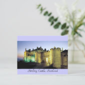 スターリング城アットダスクポストカード ポストカード (スタンド正面)