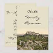 スターリング城、スコットランド、スターリング 招待状 (正面/裏面)