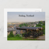 スターリング大砲ビュー ポストカード (正面/裏面)