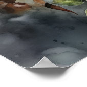 スターリング鳥アートプリントポスター ポスター (角)