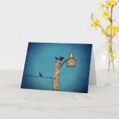 スターリング カード (黄色い花)