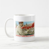 スターリンポスター芸術 コーヒーマグカップ (左)
