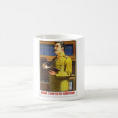 スターリンポスター芸術 コーヒーマグカップ (中央)