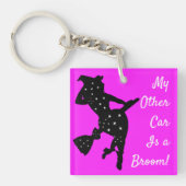 スターリーウィッチ私の他の車は箒である キーホルダー (正面)