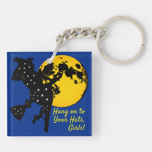 スターリーウィッチ私の他の車は箒である キーホルダー (裏面)