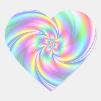 スターリーガールピンクトウリルハートシール ハートシール