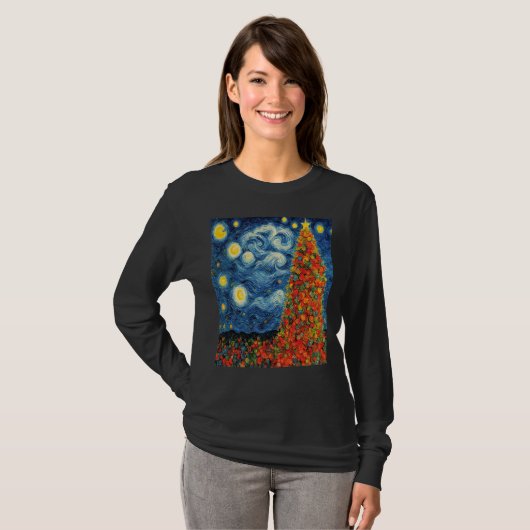 スターリークリスマスナイト #2 Tシャツ (正面フル)