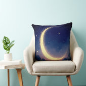 スターリークレセントムーン装飾用クッション クッション (椅子)