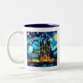 スターリーサグラダファミリアバルセロナ ツートーンマグカップ (左)