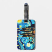 スターリーサグラダファミリアバルセロナ ラゲッジタグ (裏面縦)