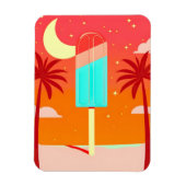 スターリーサマーパームアイスオアシス マグネット (縦)