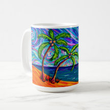 スターリーサンセット15oz mug by Florida Girl