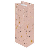 スターリーシップ – スターパターン付きワインバッグ ワインギフトバッグ (裏面アングル)