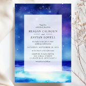 スターリーシースケープウォーター結婚式招待状 招待状