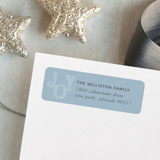 スターリージョイホリデイ差出人住所ラベル ラベル