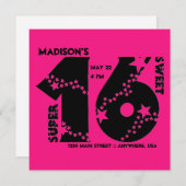 スターリースすごいイート16招待状 招待状 (正面/裏面)