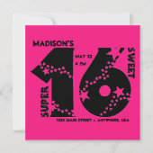 スターリースすごいイート16招待状 招待状 (正面)