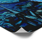 スターリースカイでの戦闘油スタイルウォールアートポスター ポスター (角)